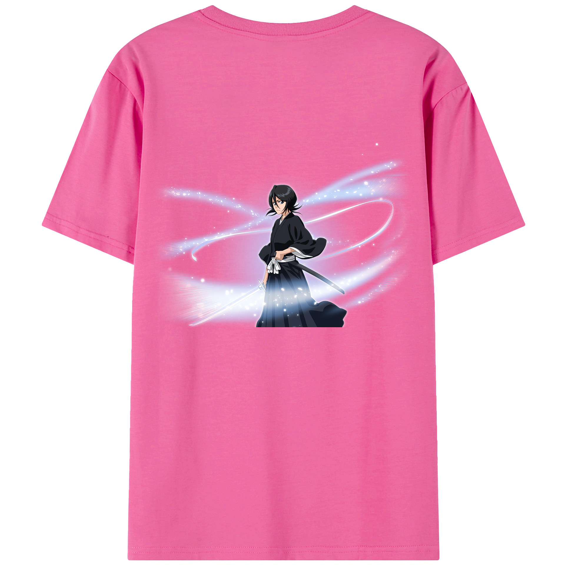 （画像用） ブリーチ 朽木ルキア BLEACH Kuchiki Rukia レディース半袖Tシャツ(バックプリント)